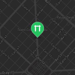 Map showing where La Plata - Outdoor Gym - Calle 40 / Avenida 13 is