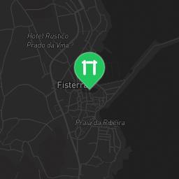Map showing where Parque de calistenia fisterra is