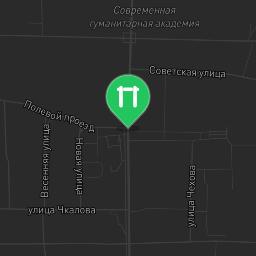 Map showing where Petushki - Fitness Park - 601141 is