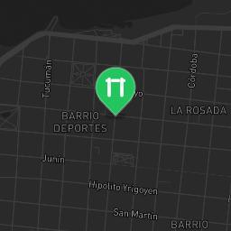 Map showing where Corrientes - Calisthenics Equipment - Gobernador Gelabert is