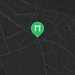 Map showing where Bodyweight training - Forges-les-Eaux - Calisthenics workout is
