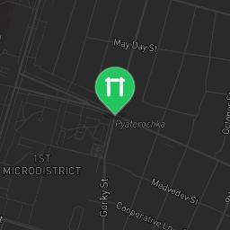 Map showing where Maysky - Outdoor Gym - 361112 is