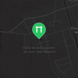 Map showing where Outdoor Gym Dieue-sur-Meuse is