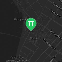Map showing where Gelendzhik - Street Workout Park - Улица Гринченко is