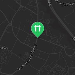 Map showing where Parc de l'institut Paul Bocuse is