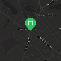 Map showing where Jouy-le-Potier - Fitness Trail - Rue de Beaugency is