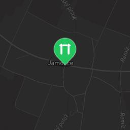 Map showing where Public Pull Up Bars - Jamolice is