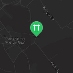 Map showing where Outdoor fitness - Rome - Calisthenics workout is