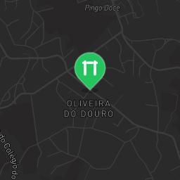 Map showing where Vila Nova de Gaia - Fitness Trail - Parque da Lavandeira is