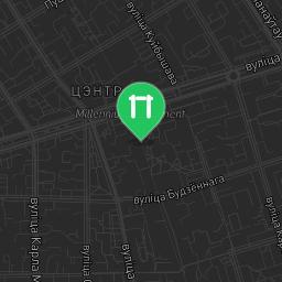 Map showing where Brest - Street Workout Park - Речицкая Улица is