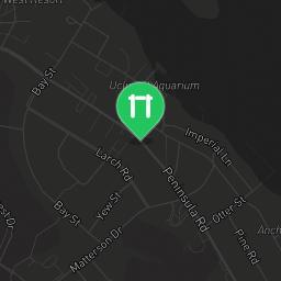 Map showing where Ucluelet Elementary School is