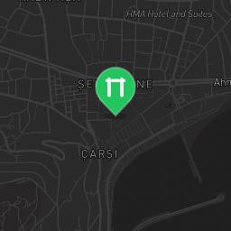 Map showing where Outdoor fitness - Alanya - Calisthenics workout is