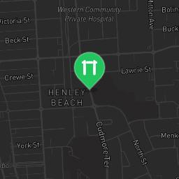 Map showing where Adelaide - Street Workout Park - Henley Memorial Oval is