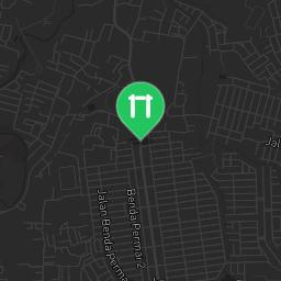 Map showing where Tangerang Selatan - Calisthenics Park - Taman Kota is