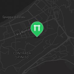 Map showing where Cefalu Calisthenics Park is