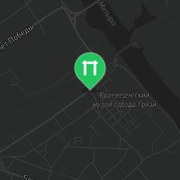 Map showing where Outdoor fitness training - Gryazi - Calisthenics workout is