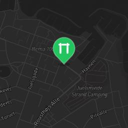Map showing where Outdoor Gym Juelsminde is