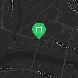 Map showing where Bodyweight gym - Oborniki - Calisthenics workout is