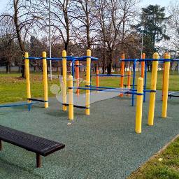 Map showing where Outdoor Fitness Via Piemonte is