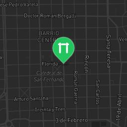 Map showing where Outdoor Fitness Maldonado is
