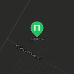 Map showing where Syktyvkar - Fitness Park - Проспект Октябрьский is