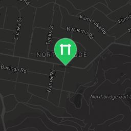 Map showing where Sydney (Cammeray) - Outdoor Fitness Facility - Tunks Park is