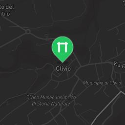 Map showing where Bodyweight gym - Clivio - - Calisthenics workout is