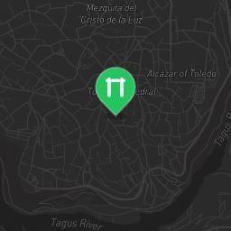 Map showing where Ciudad Real - Calisthenics Park - Parque Gasset is