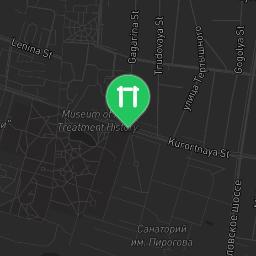 Map showing where Saky - Street Workout Park - Портер Хаус is