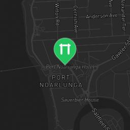 Map showing where Adelaide - Street Workout Park - Christies Beach is