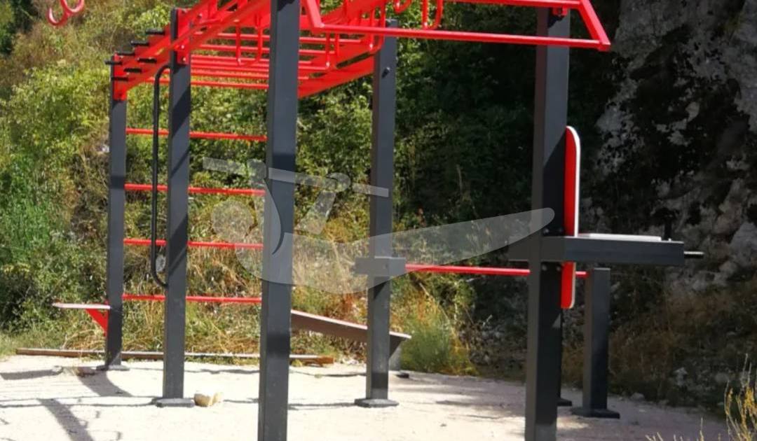 Sbarre sulla ciclabile — outdoor calisthenics spot in Frosinone