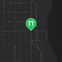 Map showing where North Bend Municipal Swimming Pool - Calisthenics Park North Bend, OR - National Fitness Campaign is
