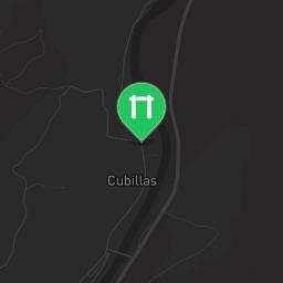 Map showing where Outdoor Fitness Ruesga is
