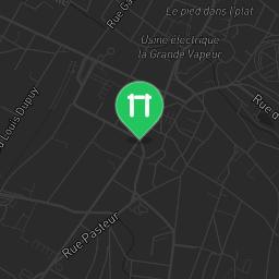 Map showing where Cours De Verdun - Oyonnax - Ain - Street Workout Park is