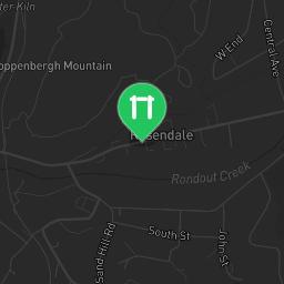 Map showing where The Town of Rosendale Community Center - Rosendale, NY - National Fitness Campaign is