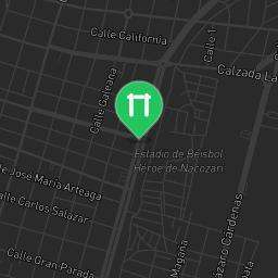 Map showing where Public gym park - Uruapan - Calisthenics workout is