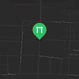 Map showing where Korfovskoe - Street Workout Park - 680555 is