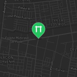 Map showing where Barras Calle Padre Mateo is