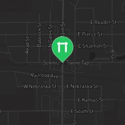 Map showing where Calisthenics Facility - Elburn - Exercise Stations is