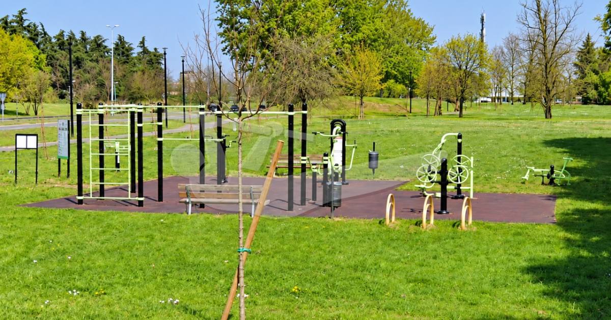 Outdoor Gym Pioltello — outdoor calisthenics spot in Milan