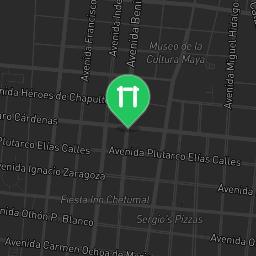 Map showing where Chetumal - Street Workout Park is