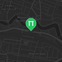 Map showing where Haarlem - Calisthenics Bar Brothers Park - Reinaldapark is