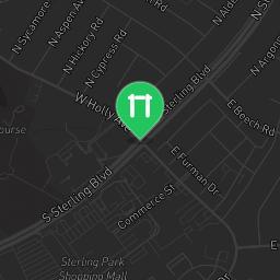 Map showing where Fitness Court Gwen Thompson Briar Patch Park - Calisthenics Park Loudon County, VA is