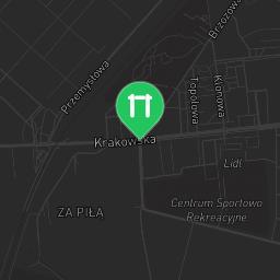 Map showing where Public gym park - Chełmek - Calisthenics workout is