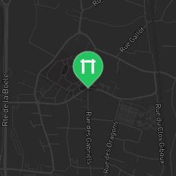 Map showing where Parc street workout Descartes is