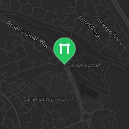 Map showing where Little Stoke Park Bristol Calisthenics is