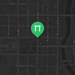 Map showing where Bodyweight fitness - Lansing - Calisthenics workout is