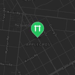 Map showing where Tompkins Park is