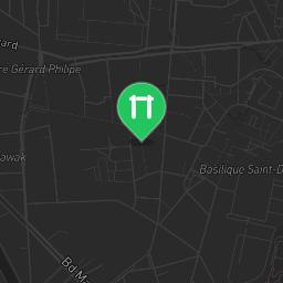 Map showing where Calisthenics stations Rue Sisley is
