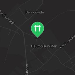 Map showing where Hautot-sur-Mer - Outdoor Gym - Husson is